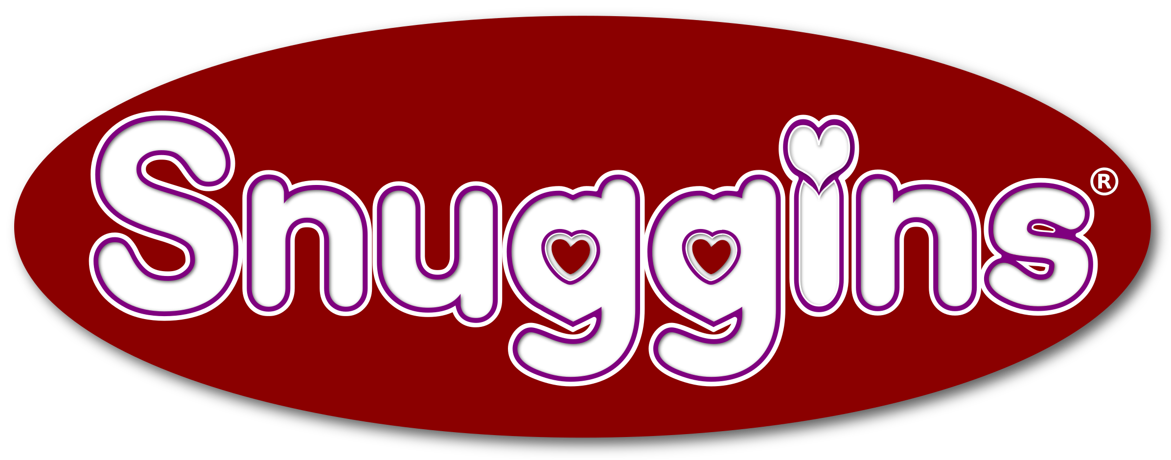 Logo red background